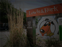 Tablet Screenshot of lewisbark.com